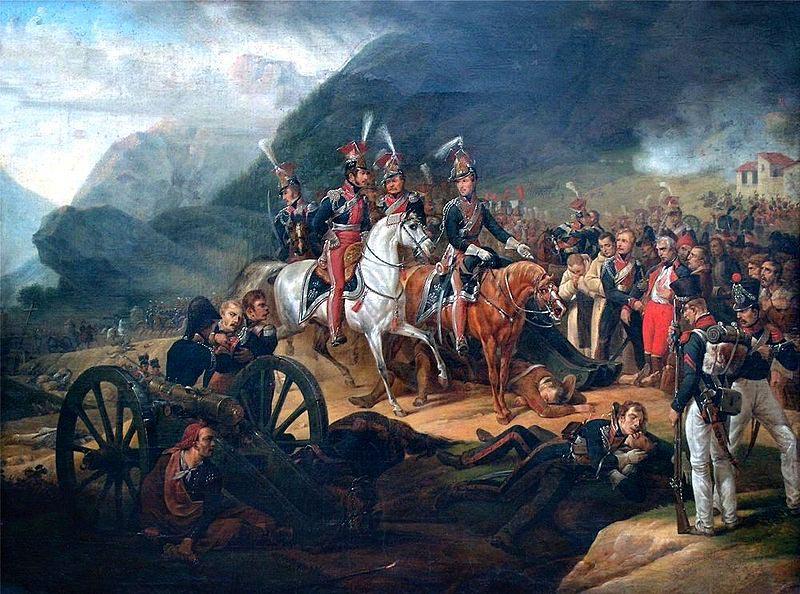 Horace Vernet Battle of Somosierra. Germany oil painting art